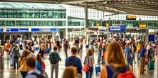 Panika na lotnisku na Majorce. Nad głowami pasażerów runął dach