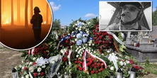 Poruszające pożegnanie kpt. Andrzeja Gawrona. Nad grobem przelatywały samoloty