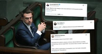 Adam Szłapka rzecznikiem rządu. W sieci lawina komentarzy. "Zdjęcia zrobione tuż przed katastrofą"