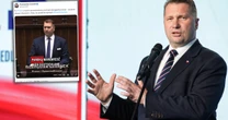 Przemysław Czarnek pojawił się na mównicy sejmowej. Padły słowa po niemiecku