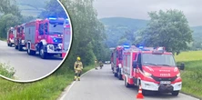 Śmiertelny wypadek rowerzysty w Małopolsce. 50-latek zginął podczas mijania z autem