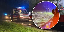 To stało się o zmroku. "Niestety, po ciężkiej walce nie udało się". Tragedia pod Warszawą