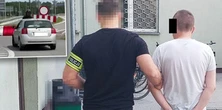 Szok na drodze. Kierowca potrącił motocyklistę i jechał z nim na masce