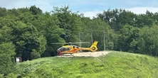 Dramatyczna akcja ratunkowa na Górze Trzech Krzyży. Lądował śmigłowiec LPR