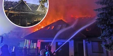 Ranny strażak, z budynku zostały zgliszcza. Przejmujące skutki nocnego pożaru pod Szczecinem