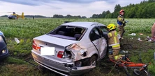 Wypadek niedaleko Bedlenka. Tam były dzieci. Nadeszły tragiczne wieści