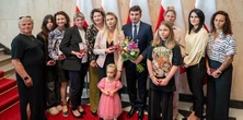 Osiem rodzin górników z Pniówka uhonorowanych. Pamiątki dla dzieci bohaterów