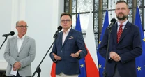 Wpadka koalicjantów na konferencji prasowej. Władysław Kosiniak-Kamysz próbował ratować sytuację