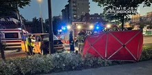 Kierowca busa zasłabł i uderzył w latarnię. Przekazano tragiczną informację