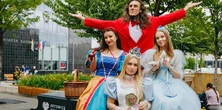 Katowice opanowały postacie z bajki. Niezwykła zabawa dla całej rodziny