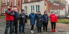 Lokatorzy z Mysłowic protestują. 