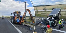 To mieszkańcy Śląska zginęli w tragicznym wypadku na S7. Ważny apel policji