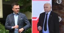 O tym mieli rozmawiać Szymon Hołownia i Jarosław Kaczyński. Nieoficjalne ustalenia