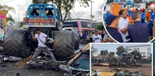 Monster truck wjechał w tłum. Są zabici i ranni. Wśród ofiar dziecko