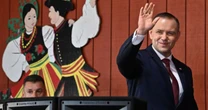 Wizyta pary prezydenckiej w USA. Karol Nawrocki spotkał się z polską legendą