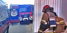 Ratownicy wezwani do przedszkola. Gdy zobaczyli 7-latka, od razu pojechali z nim do strażaków