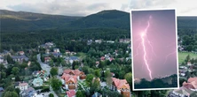 Chwile grozy w Jakuszycach. Piorun poraził kobietę