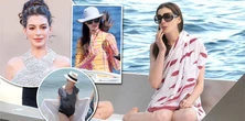 Anne Hathaway zaskoczyła. Nie bikini, a strój z filtrem UV. Dermatolog ujawnia, czy to ma sens