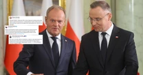 Ostra wymiana zdań między Donaldem Tuskiem a Andrzejem Dudą. Sieć zalała fala komentarzy