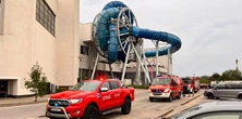Groźny wyciek w Aquaparku Reda. Technik zatruł się oparami, ewakuowano 300 osób