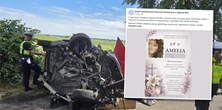 Amelka i jej mama zginęły w wypadku. Tak szkoła pożegnała 13-latkę