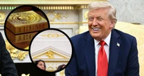 Tak zmienił się Gabinet Owalny za rządów Donalda Trumpa. Ściany ociekają złotem [ZDJĘCIA]