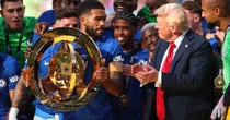 Przegonili Donalda Trumpa. "Co on tu robi?". Sceny w USA