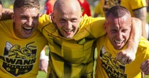 Tam zagra Wieczysta Kraków. Burza z Wisłą i nagle taki komunikat