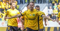 Premiera reprezentantów. Grał o Ligę Mistrzów, strzela dla GieKSy