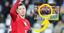 Tak zachował się Lewandowski tuż po meczu. Tego nie pokazały kamery