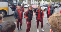 Tak Robert Lewandowski zachował się po przyjeździe kadry na Litwę
