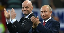 Ukraińcy oburzeni tym, co zrobił Gianni Infantino. Wystarczył jeden gest