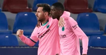 Lionel Messi reaguje na zwycięstwo Dembele. Jedno słowo mówi wszystko