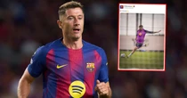 Tak FC Barcelona nazwała Roberta Lewandowskiego z samego rana