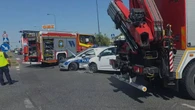 Wypadek radiowozu jadącego na sygnale w stolicy. Są ranni