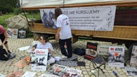 Protest aktywistów przeciw fasiągom. Fiakrzy nie wyjechali na trasę