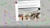 Przymusowe lądowanie w Mińsku. Zobacz, jaką trasę pokonał samolot