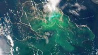 Spektakularna erupcja nieznanego wulkanu. Zdradziły go zdjęcia z kosmosu