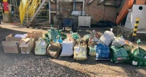 Polcia Civil de Uberlndia incinera mais de 600kg de drogas