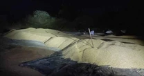Caminhoneiro simula roubo e vende carga de 40 toneladas de milho em Minas