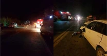 Carro atinge trs motos em rodovia e mata duas pessoas