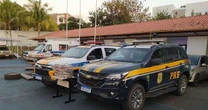 Carga de cocana apreendida em operao conjunta na BR-135, em Minas