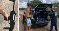 Polcia prende suspeitos de assaltar com submetralhadora airsoft