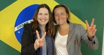 Bia Kicis envia carta ao CONIB e defende deputada da ultradireita alem