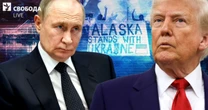 НАЖИВО з Аляски: зустріч Трампа та Путіна, залаштунки, підсумки та прогнози Трамп і Путін зустрічаються на Алясці, щоб обговорити припинення війни проти України. Чи врахують інтереси Києва? Дивіться наживо спецефір Радіо Свобода.