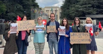 «Воєнні злочинці – на мирній конференції? Обурливий випадок». Як російська делегація потрапила до Женеви? Швейцарія пояснила дозвіл на в'їзд делегатів