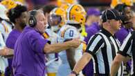 LSU's Brian Kelly gets into screaming matches with players during brutal loss to Florida