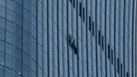 Video shows gaping hole after small plane crashes into towering skyscraper
