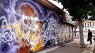 Kobe Bryant mural vandalized for 2nd time days before riots grip Los Angeles