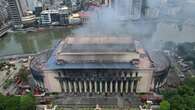 Philippine fire destroys a nearly 100-year-old neoclassical landmark